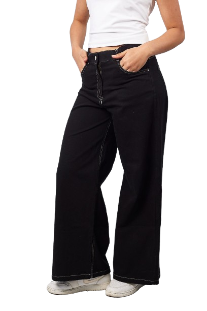 Wide Leg 5 Pocket Pants