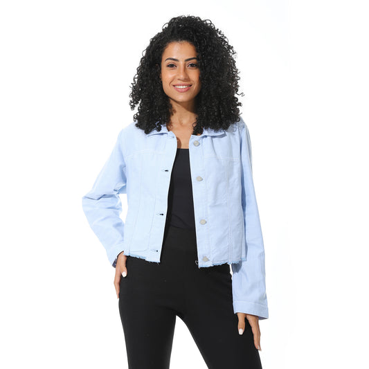 jeans jacket - Light Indigo View 1