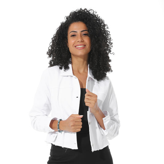 jeans jacket - White View 1