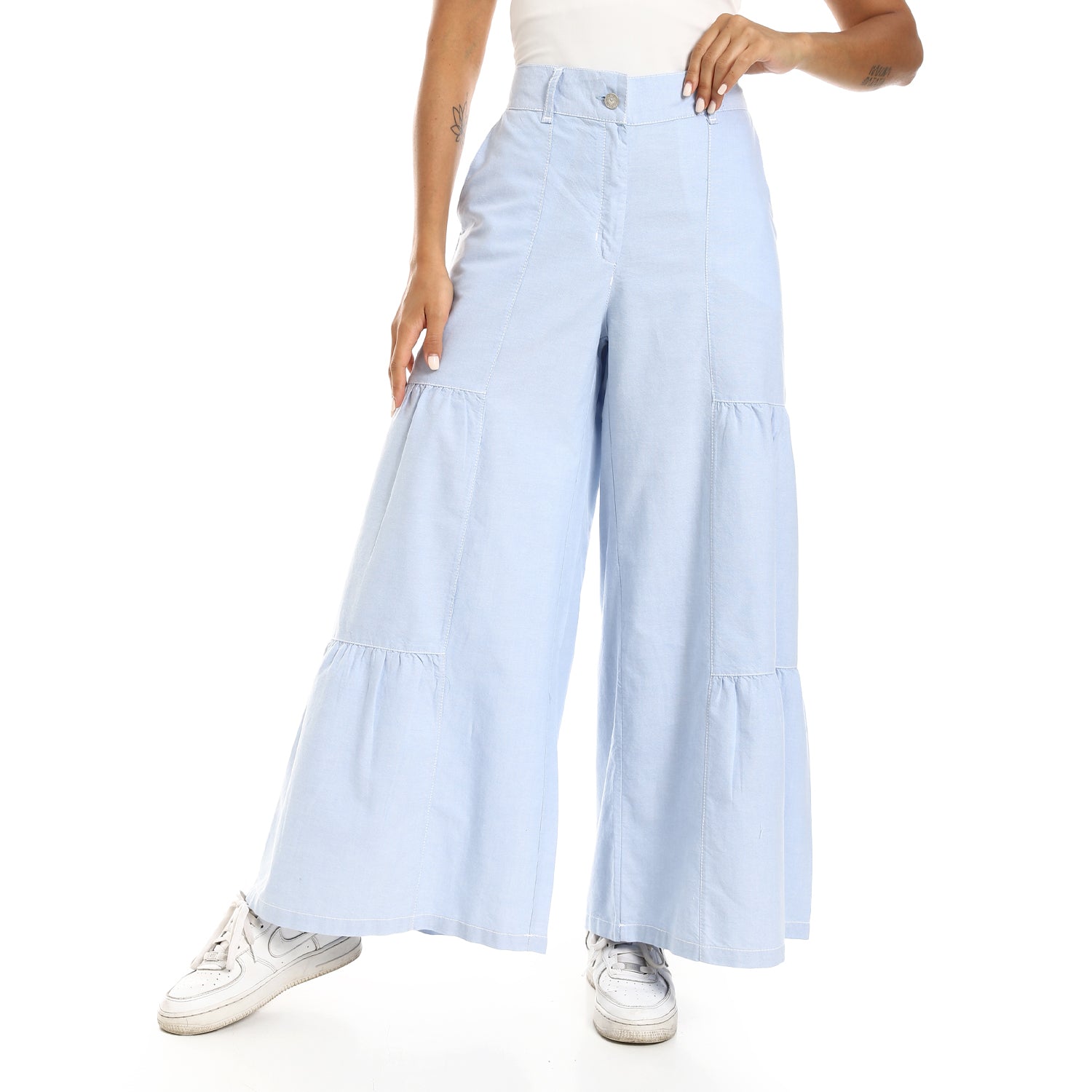 spanish pants - Light Indigo View 1
