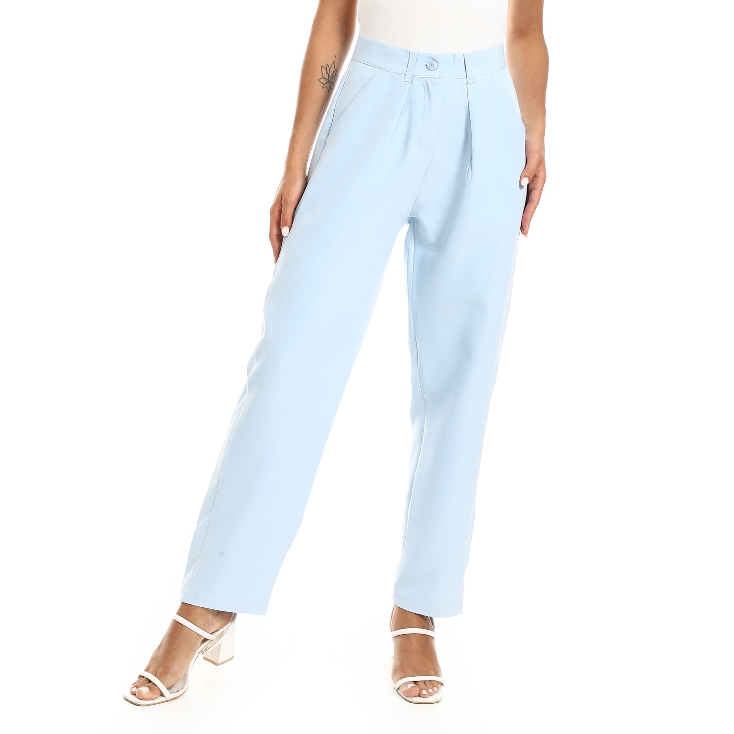 Classic Pants - Baby Blue View 1