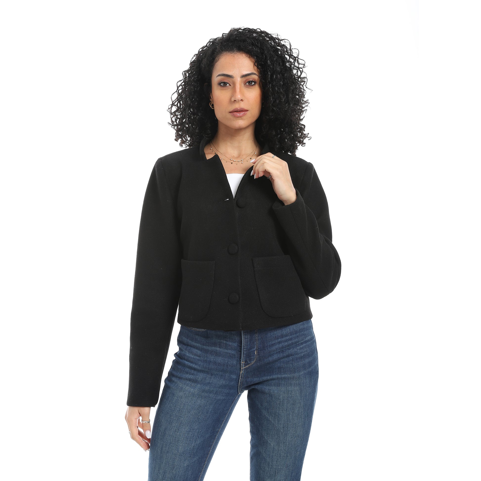 warm blazer gookh - Black View 1