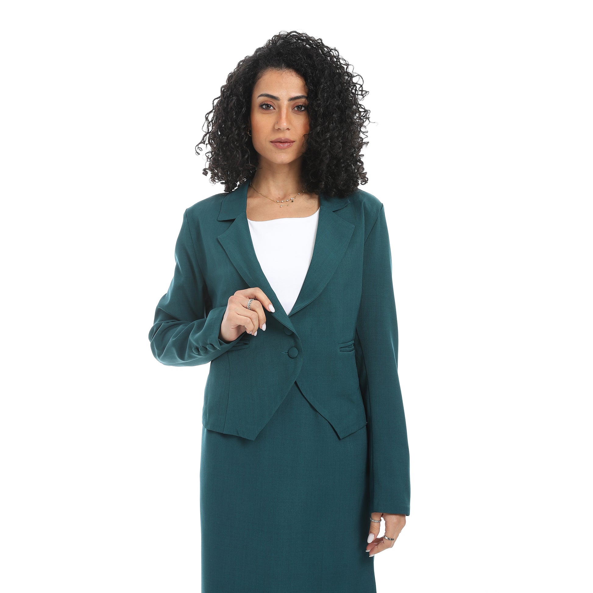 classic blazer - Dark Green View 1
