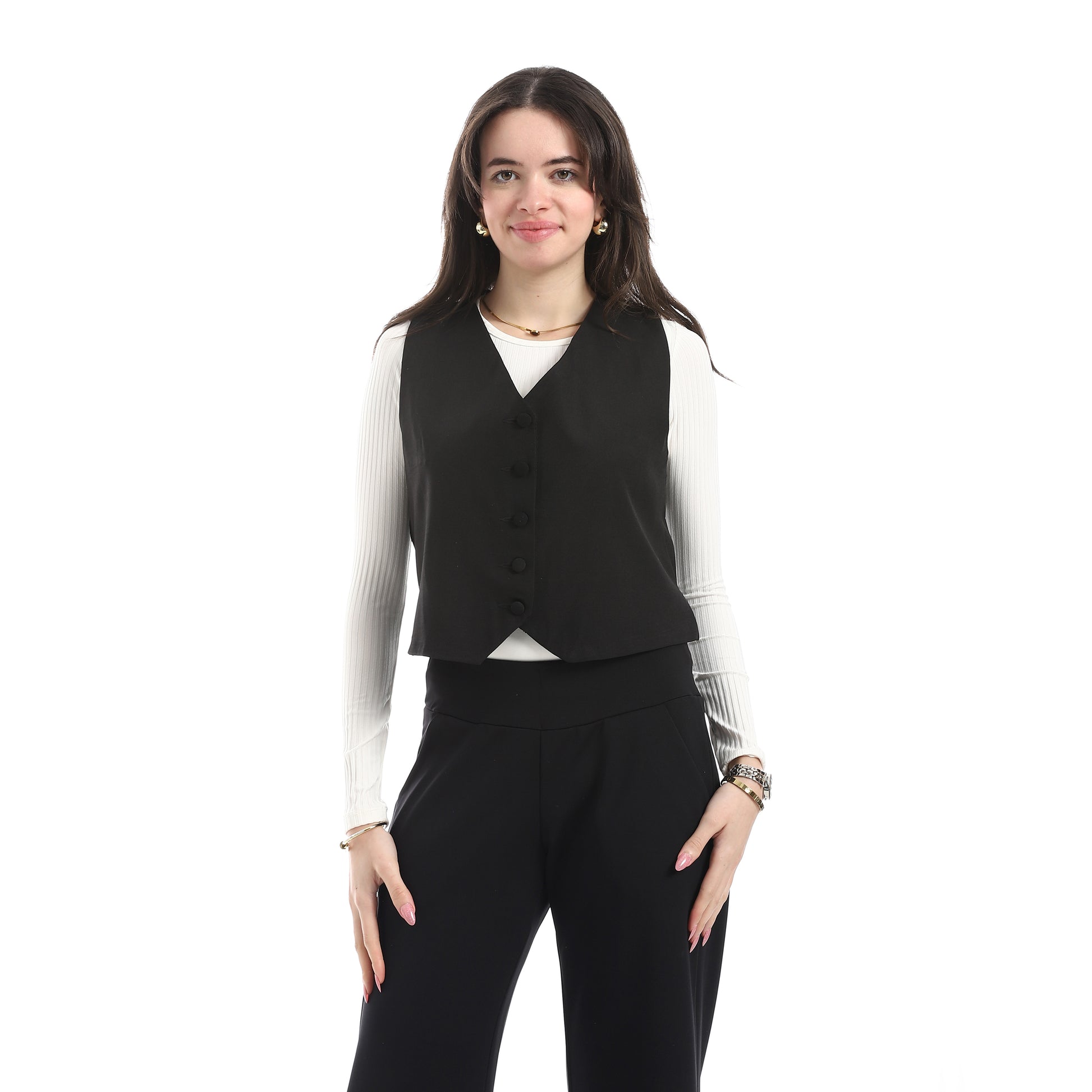 classic vest - Black View 1